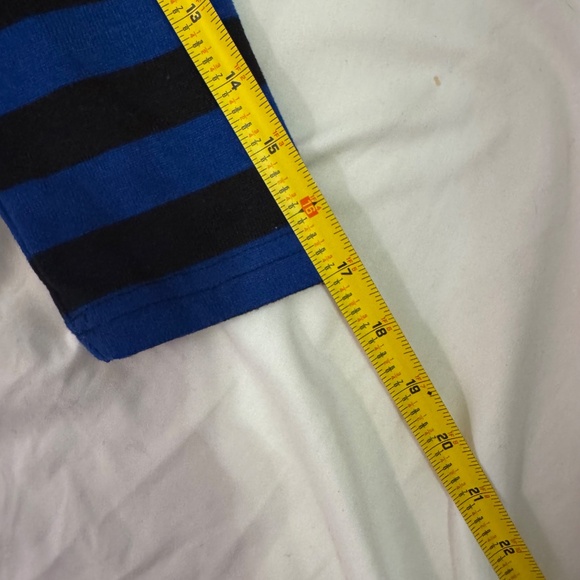 Derrick Heart Striped Sweater Tunic -  Stretchy, 3/4 length sleeves - L - Picture 3 of 6